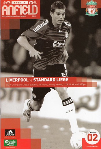 Match programme